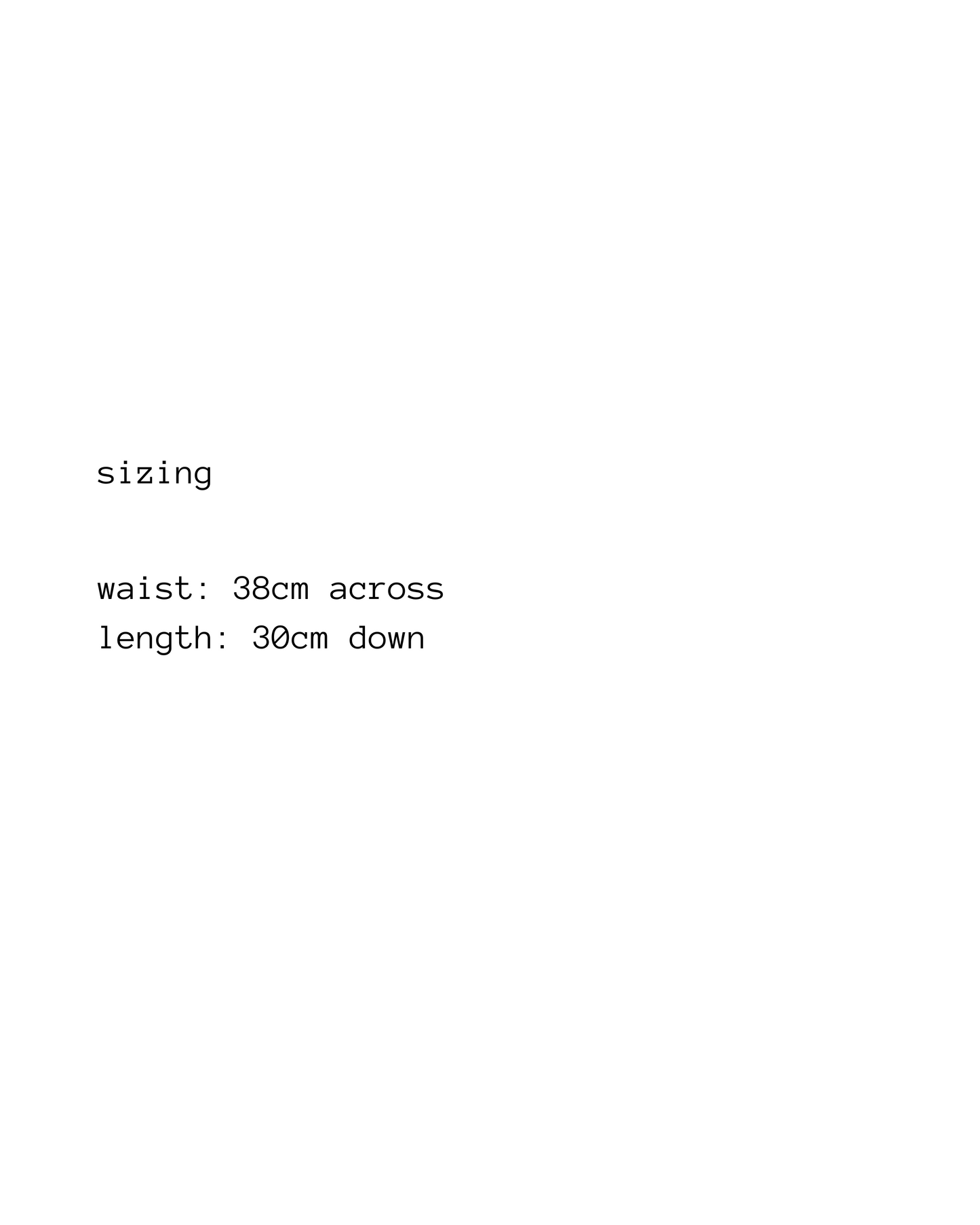 shorty skirt (bae x wokalm)